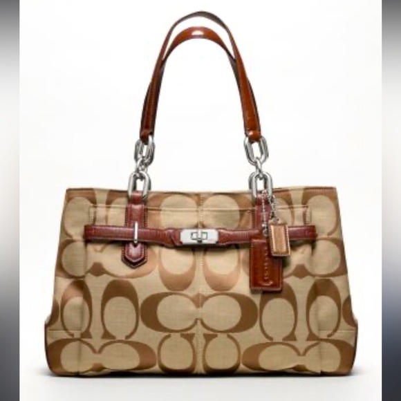 Coach Handbags - COACH Chelsea Signature Jayden Carryall Shoulder Bag